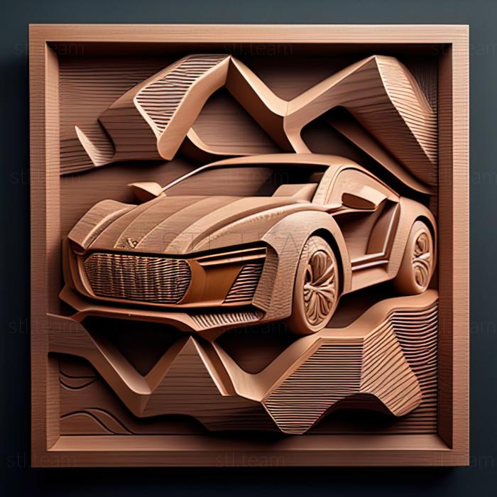 3D модель Audi PB18 e tron (STL)